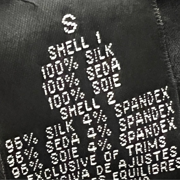 Bebe 100% Silk with built-in bra Dress Sz S - Picture 9 of 9